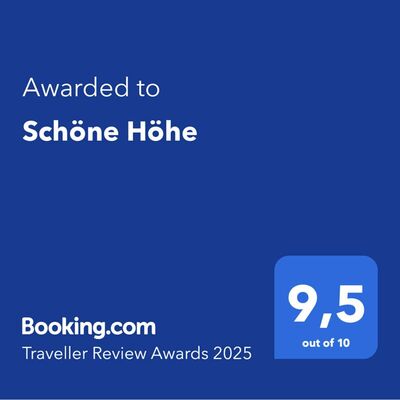 Traveller Review Awards 2025 - booking.com