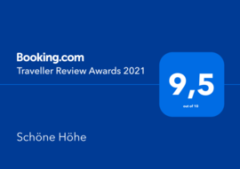 Traveller Review Awards 2020 - booking.com