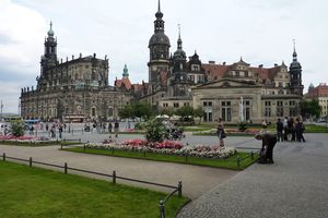 Hofkirche und Schloss in Dresden - © Ferienwohnung Heilmann-Fehrenbacher